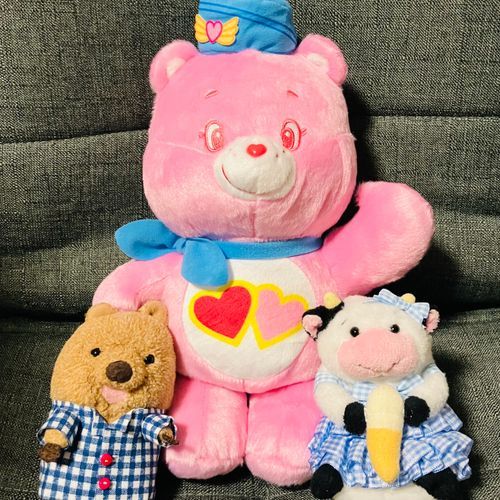 おともだちに なったワラビーよ、しーえーさん みたいな けあべあちゃん！わらびーも スカーフまいて あてんそんぷりーず やりたいやりたい！