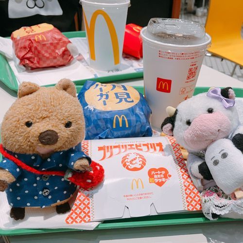 やきうの あとの はんせいかい…えびぷりぷり🦐 おかあちゃんかんとくと おとうちゃんかんとく あつく とうろんしてたワラビーよ⚾️