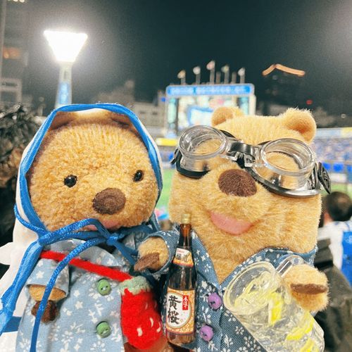あにびー？え？びーるかけは どこでやってるか？そんなものは ないワラビーよ…べいすたーず まけちゃったから…ていうか あにびー もう できあがってるかお… わらびーにも おさけ くださる！？すべてを わすれさせてくれる おさけを！！！