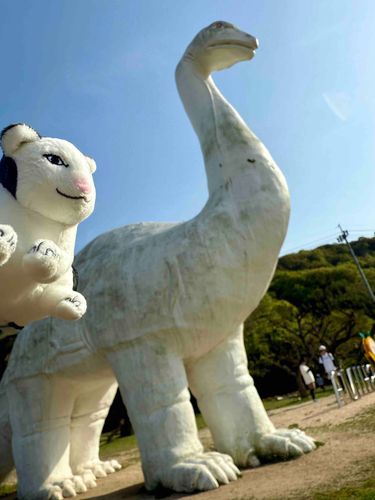 自分も恐竜だと思ってそう🦕