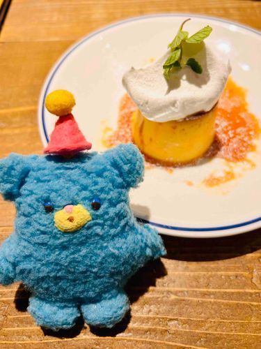 かためプリンと