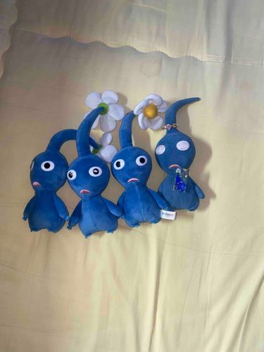 青ピクミン全員で撮ってみたんだけど
名前
左側から① ピコ② かか③クッぴ
④ピッピ
