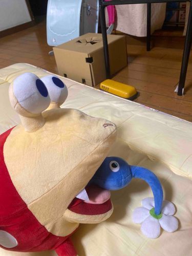 なんかピクミン食べてます。