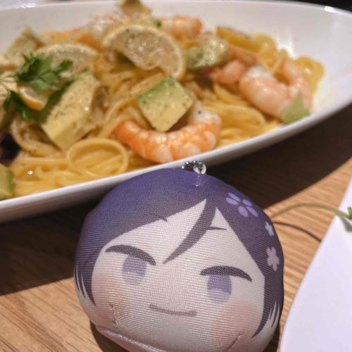お久しぶりです🙋🏻‍♀️今日は
やげんくんとパスタを食べてきました✨️