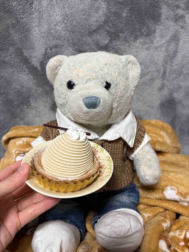 モンブランになってたけど　あつい…あたまがぽーっとしてきた…
ん？プレミアムモンブラン？たべたいなら　でてきなさいって？
しかたないな。けあが　たべてあげるよ。

ということで　ことしのモンブランモードは　きょうでおしまい。
つぎのふゆを　おたのしみにね。