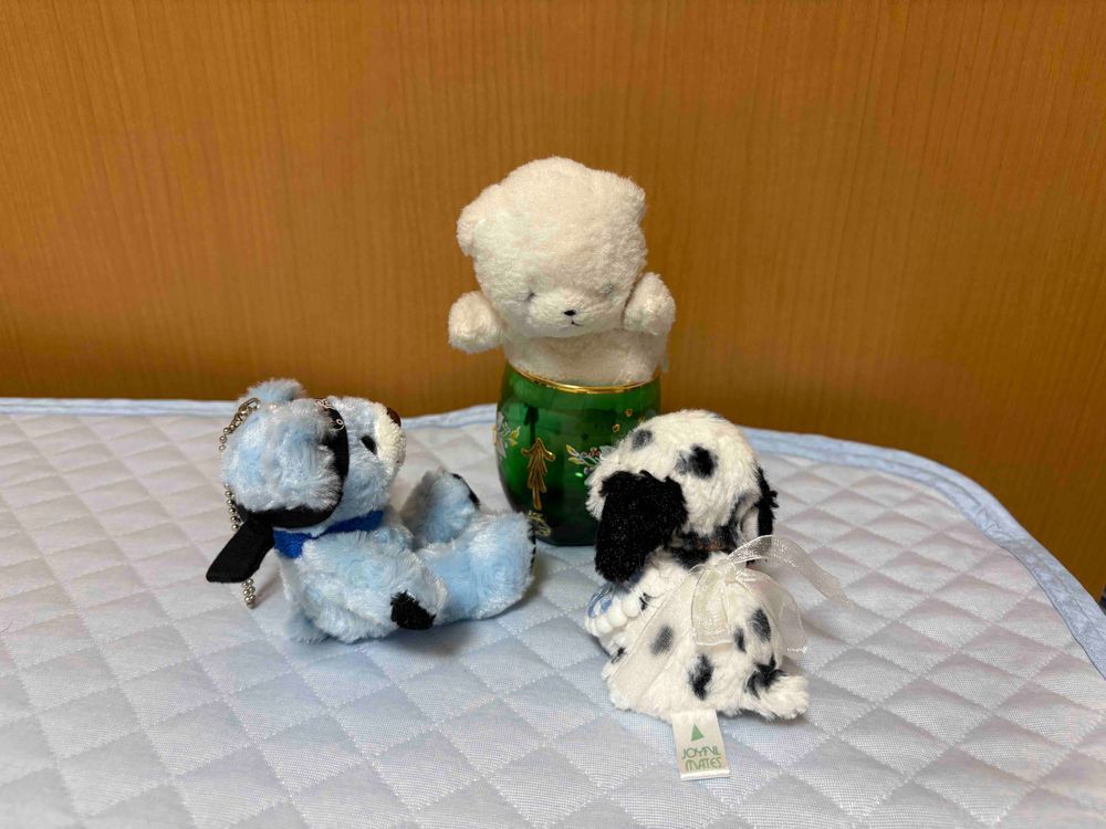 お土産にヴェネチアングラスをもらったよ✨
本物なんだって❣️すごくキレイ🥰

あー❗️ちび、それはダメ‼️

ほらもう、つぶされちゃったよ💦ほんとに困ったお兄ちゃんだ😩