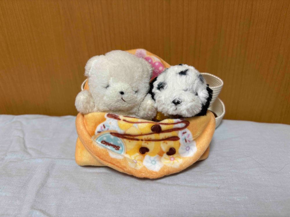 明日からお出かけだから着替えるよ🐶秋らしくコートを着ていくんだ✨
え❓ちびは裸でいくの❓相変わらず元気だね🤭
ちあたち用ケースに入って準備万端❣️あとはけあに抱っこしてもらうのみだね✨