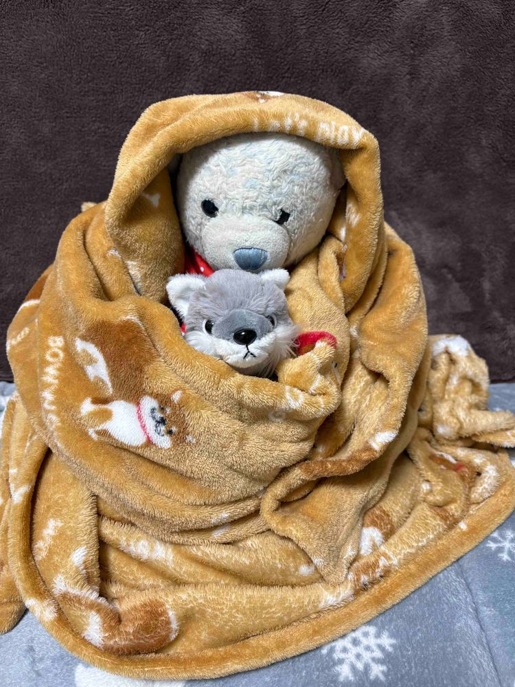 寒いからモンブランになろうとしたら先客がいたよ。
しかたない。一緒にあったまってあげよう。
寒い日にはモンブランモードが一番だね。