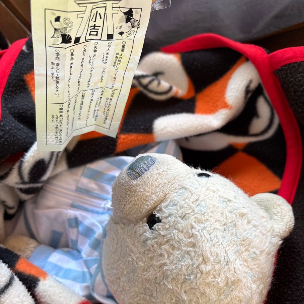 陸上観戦のついでに、箱根駅伝の名所の横にある遊行寺に行ってきたよ。
遊行寺は時宗の総本山。踊念仏のお寺だね。
おみくじは小吉…。なかなか大吉が引けないけあだよ。