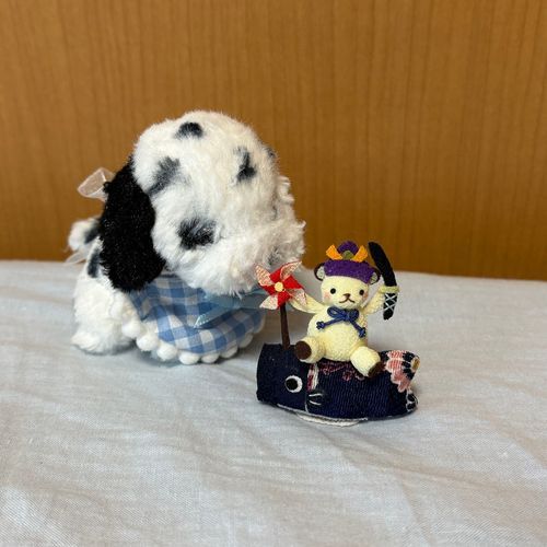 ちあ、やらかしちゃった😔こどもの日用の飾り物出し忘れてたの💦
にんにんくんが「毎日がこどもの日だから今から飾ろう✨」って言ってくれたよ😊
そうだよね❣️ちあのうちでは毎日がこどもの日🤭