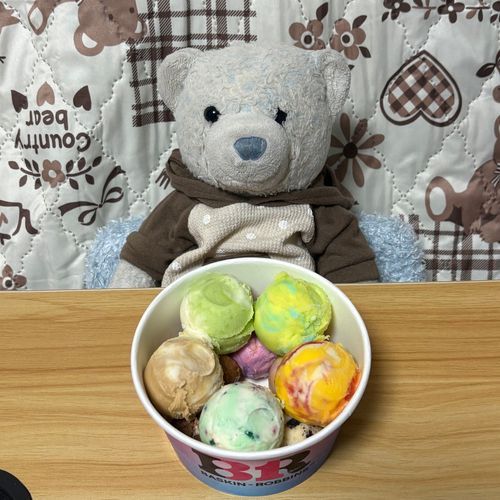 よくばりけあちゃんです。
おやがよくばりけあちゃんって呼びたいためだけに買ってきたみたいです。
けあは欲張りだから全部ひとりじめします。