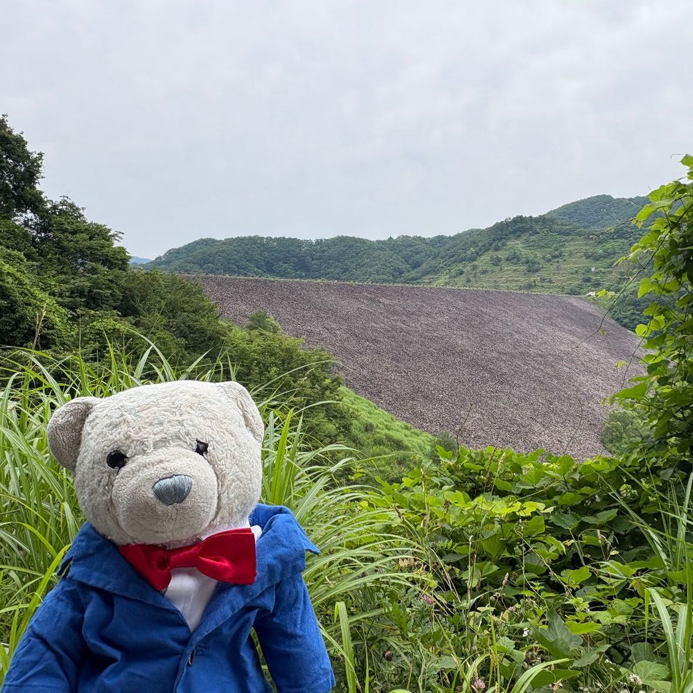 宮城県　二ツ石ダム。
山の中に立派なダムがあったよ。
水の量が多くて、サラサラと溢れてたよ。
秋は紅葉がすごく綺麗なんだって。来てみたいね。