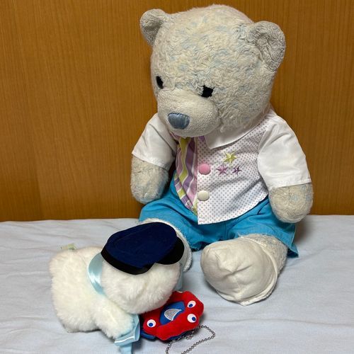 でかが、サーキュラーちゃんがいなくなったって泣いてたよ。
どうやらサーキュラーちゃんは似たフォルムのマリルと仲良くなって遊んでたみたい。
でか、近くから見守ることにしたようだけど、顔が少し険しいね。