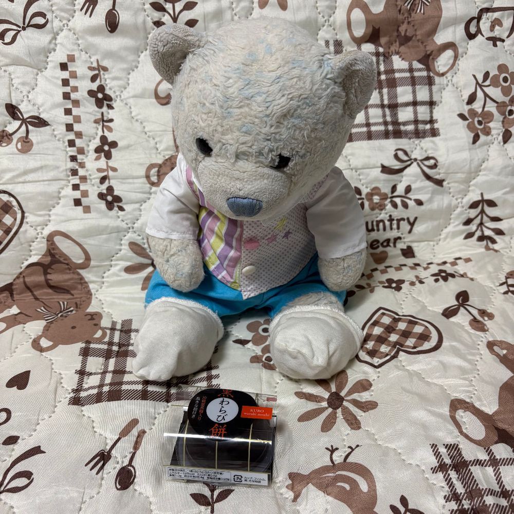 けあのお顔よりおっきいミニスナックゴールド。ビッグスナックゴールドもあるのかな？
2,3枚目はおやからもらったわらび餅。隠してないなんて珍しい。なんか裏がありそうだ。