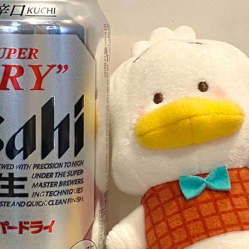 初心者すぎて連れて行き忘れたから家で🍺