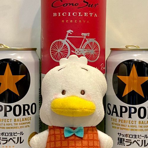 久々のアルコールで喜んでる🍷