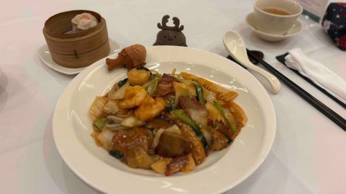 ひさしぶりに、あんかけ、やきそば！