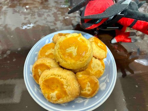 お菓子作り、楽しかったのでまた不定期にBelle's Kitchenやるかも

これは食べる直前のべる
