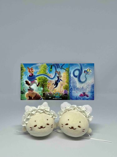 ( ◜ ·̫ ◝ )「ズートピア観てきたきゅ！面白かったきゅ！ニックとジュディはいい相棒きゅね。僕たちもああなりたいきゅ！」