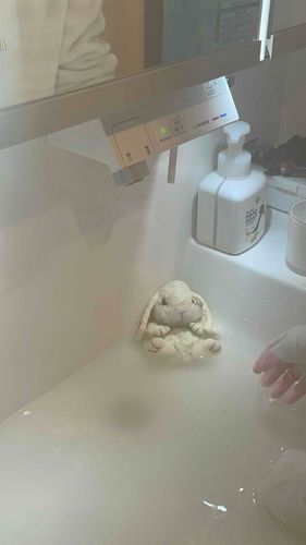 しんねんだからおふろがんばる