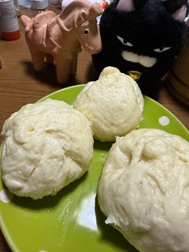 飼い主がエビマン作ったんだわ〜
見た目はまぁまぁだけど味はいいにゃ
