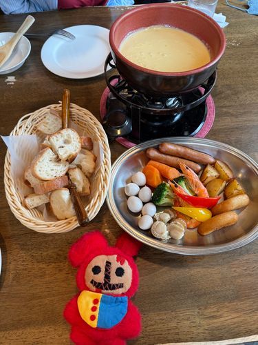 チーズフォンデュ🧀