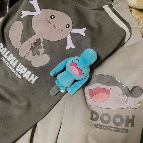コレは プロテインをかうはずが ウパーとドオーのジャージかっちゃっても ニコニコしてくれるソーナノちゃん