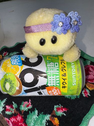期間限定の196を飲んでみまちた🥝
甘すぎないで　おいちかったでちゅ❣🐢💕