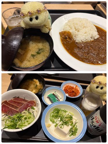 松屋ご飯でちゅ〜‼️