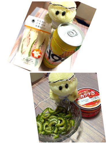 暑いでちゅ💦
負けたくないけど負けそうでちゅ😭
ファミマの増量のサンドイッチとファミチキも買ったのでちゅが‼️
ファミチキはその場でお兄ワンに食べられたのでお写真撮れなかったでちゅよ😳😅🤣🐢👍🏻✨