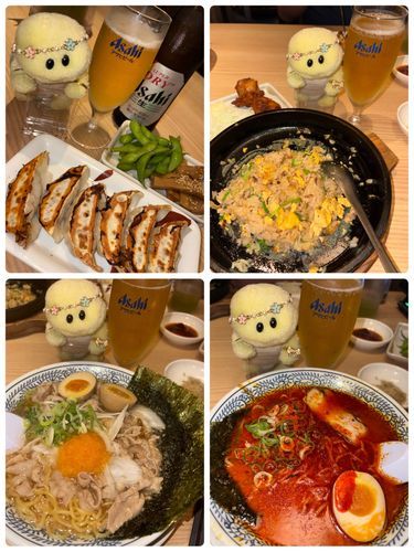 お家の近くに丸源ラーメンがオーブンして行ってきまちた〜❣