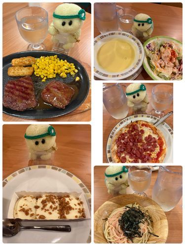 久しぶりに大好きなサイゼに行ったときのお写真でちゅ🐢
いろいろお写真撮ったのに…
ミラノ風ドリアのお写真だけ撮るのを忘れてしまいまちたよ💧
いっぱい食べて飲んで大満足でちゅ🍷💕