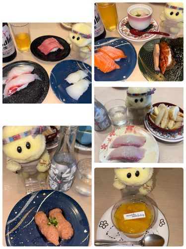 丸徳寿司の2枚めのお写真でちゅ🍺🍣🐢     2/2