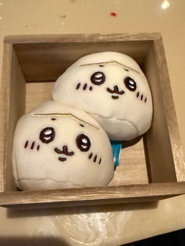 おともだちと一緒だと、狭いね
