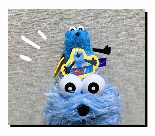 みて、ステッカーもらったの✨️