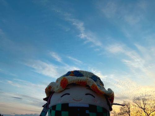 たそがれどきのおれです(⊃´◜◡◝`⊂)