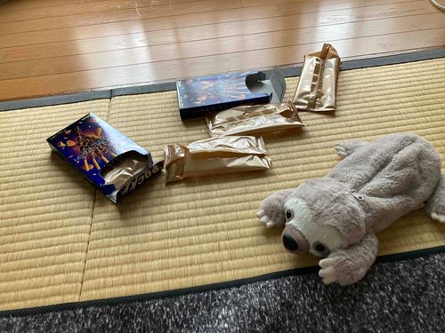 たべたの？^ω^）