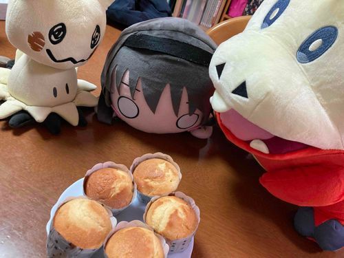 マフィン焼いたー