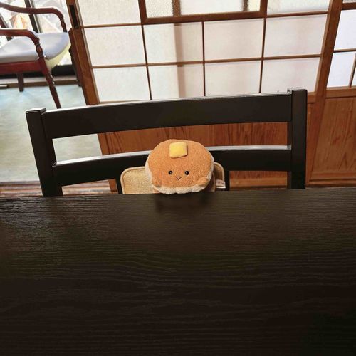 ごはんまだかな〜？🥞🍚