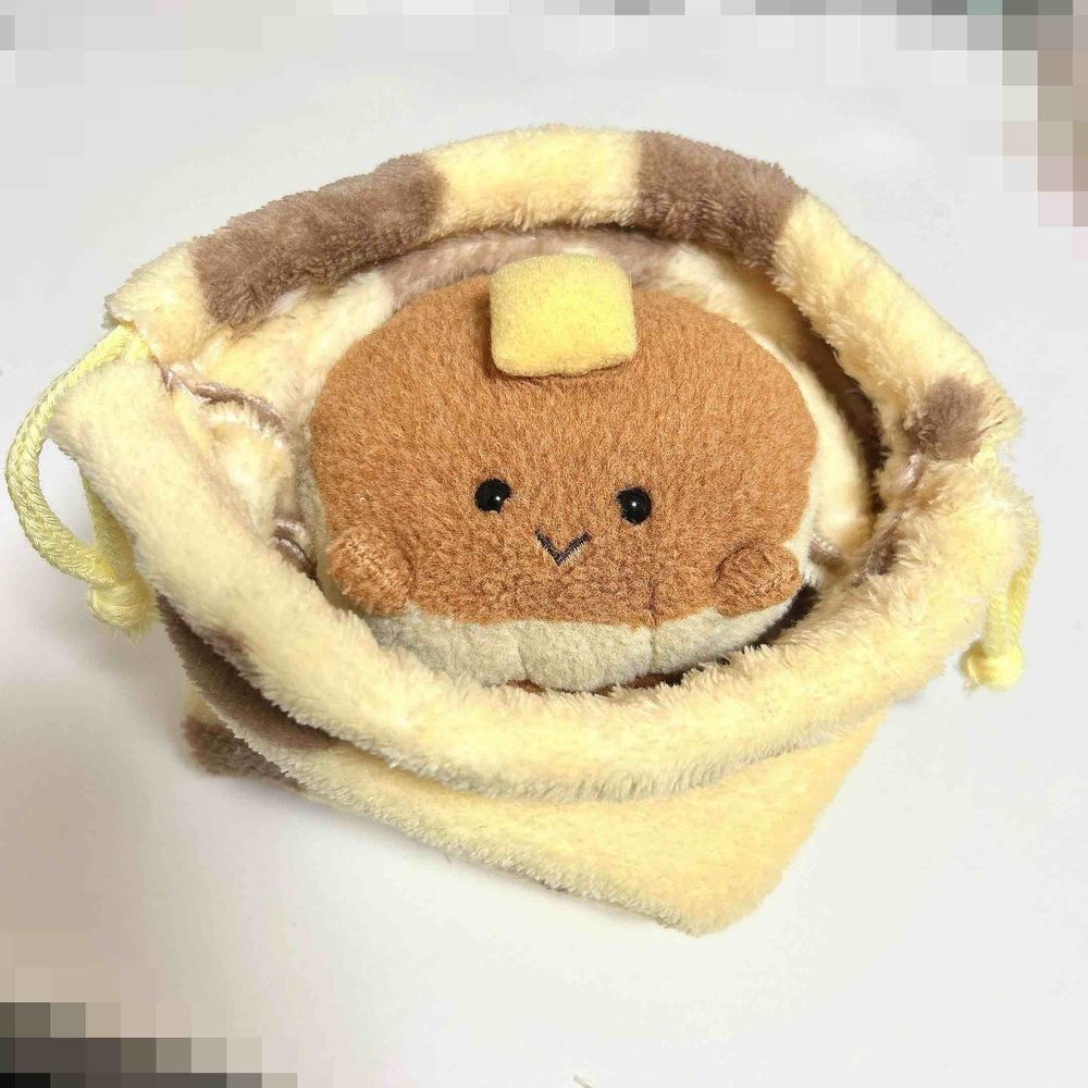 おでかけようの きんちゃくつくってもらった🥞✨
これにはいって おでかけする🥞🧸