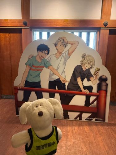 YoI!お城の中にいたよ😃