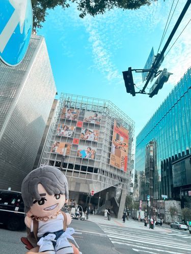 in Tokyo✈️
銀座に用があったので外側だけ観てきた(笑)
たろも疲れたね…明日も沢山遊ぶから早く寝よう‼️ᜊﬞﬞ 💤