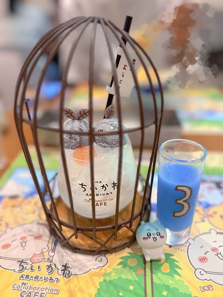 東京旅行で念願の島編カフェ行けた‼️
プレートどデカくて食べ応えあって最高だった🫶