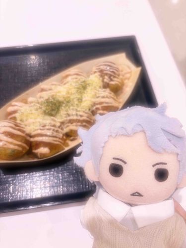 かつお節じゃなくてチーズが踊ってますよ、せんぱい⊂( ᴖ ̫ᴖ )⊃