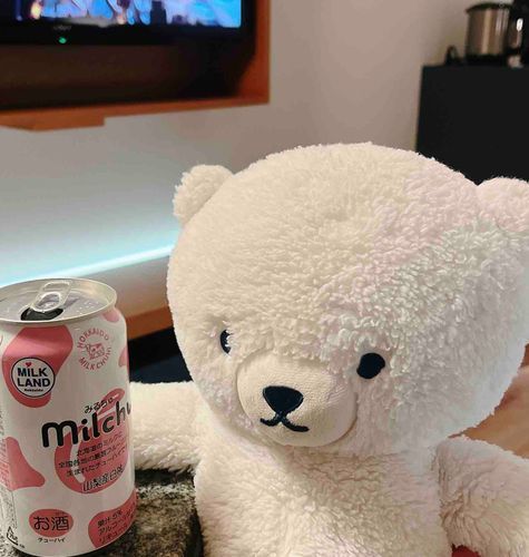 くまだって飲みたい夜があります。