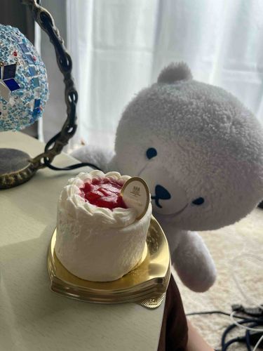 バレンタインにケーキ食べたの