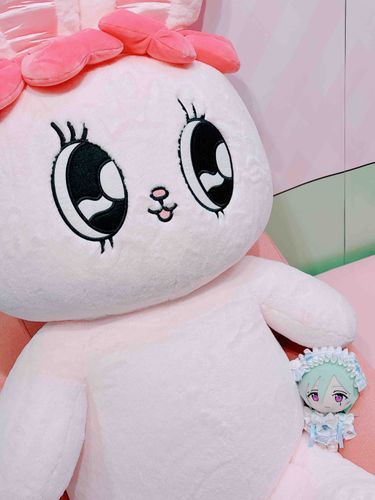 でっかいうさちゃんいた！
