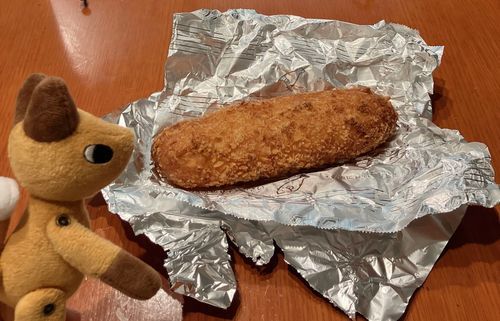 中にチーズ入ってて美味しかった