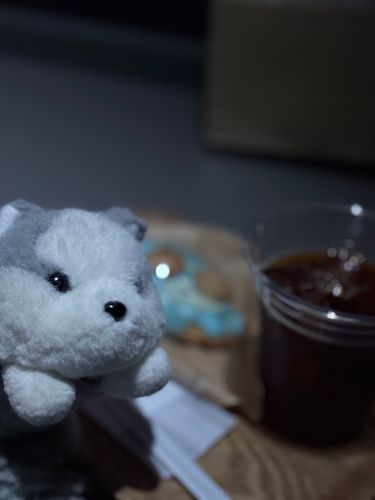 コーヒーとクロワッサン