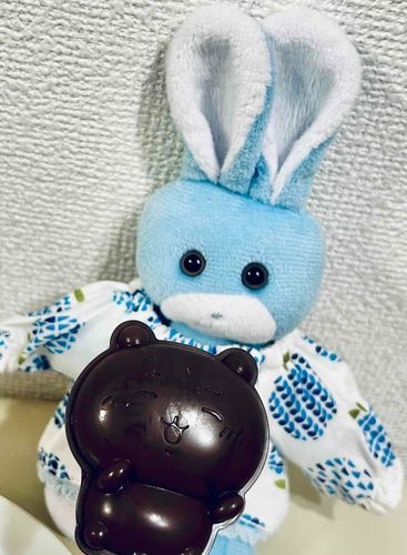 くろびかりしてる ぴかぴかちょこ